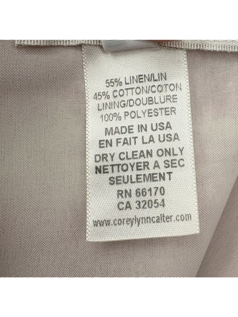 Corey Lynn Calter Pencil Skirt Size 8 Red Cream Linen Blend Ikat Print USA - Picture 5 of 9